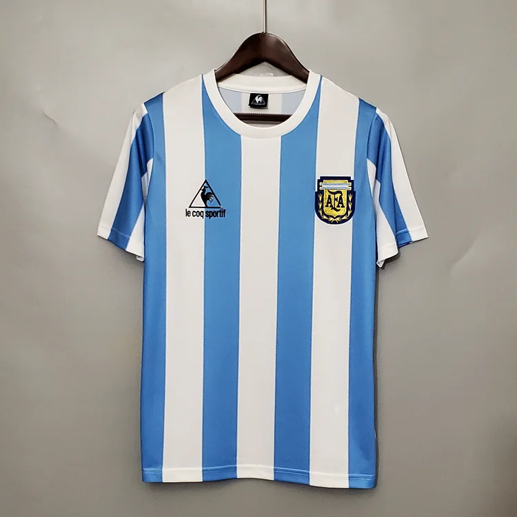 Argentinien Home Retro Trikot WM 1986