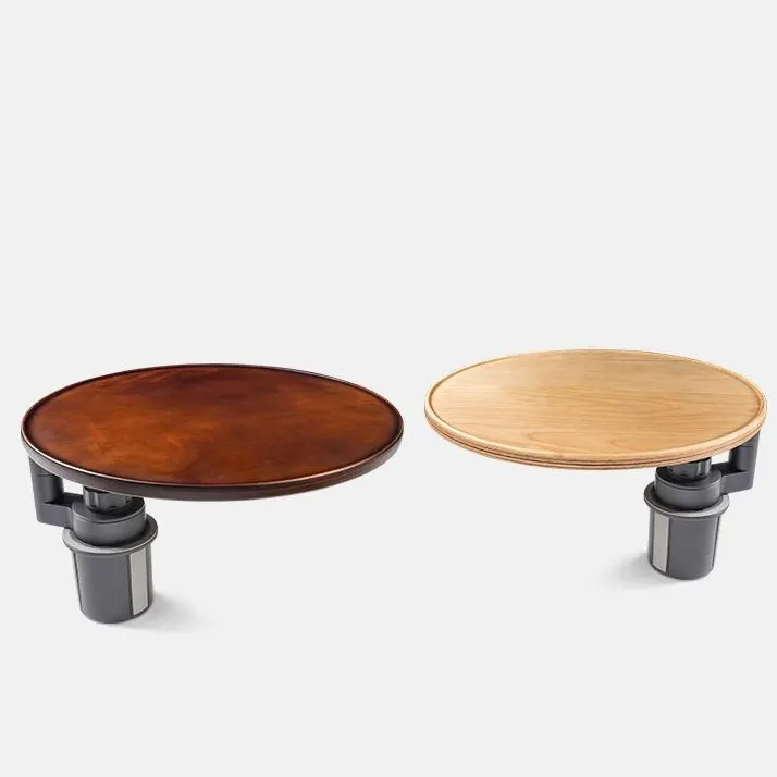 360-degree rotating removable floating round table in the front, middle ...
