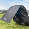 Car Trunk Tent Rainproof Rear Tent for Self-driving Tour Barbecue Camping Hiking