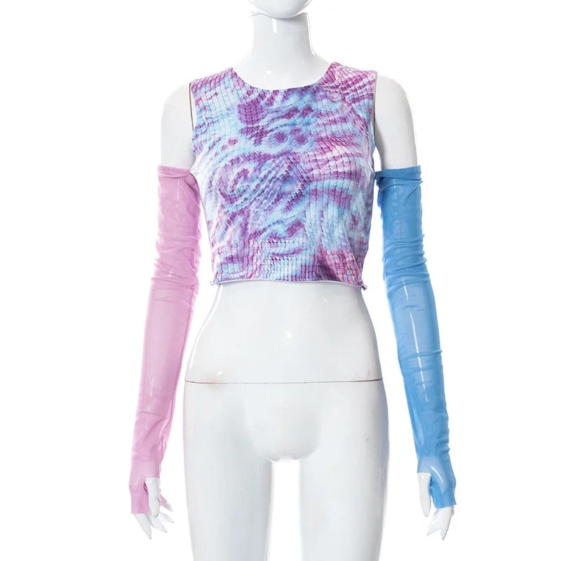 2022 Gothic Y2K Women's T-Shirts Long Sleeve Short Tops See-Through Hollow Out Slim-Fit Short Blouse Solid Color Navel Pullover