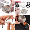 212pcs Watch Opener Repair Tool Kit Clock Knife Screwdriver Pin Hammer Set