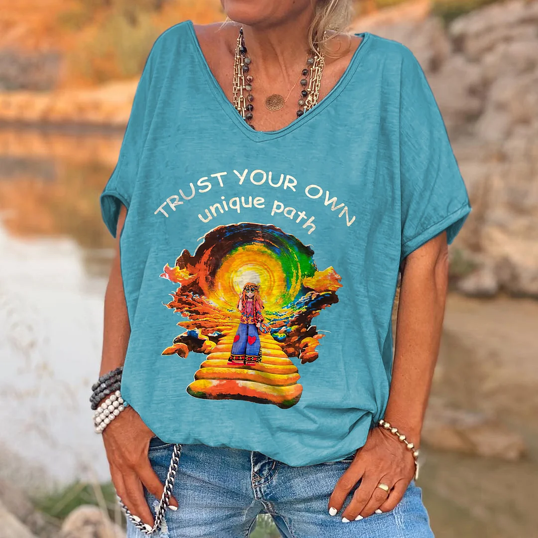 Trust Your Own Unique Path Women T-shirt