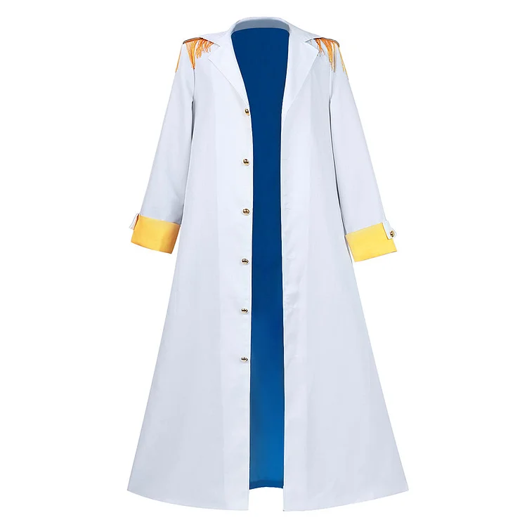 One Piece Admiral Of The Navy Coat Outfits Cosplay Costume Halloween Carnival Suit