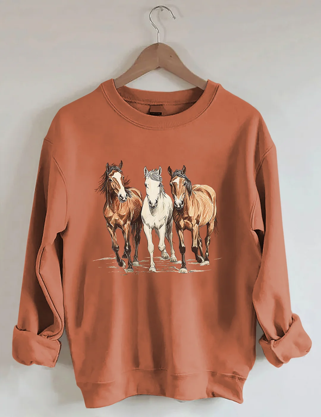 Western Horses Sweatshirt