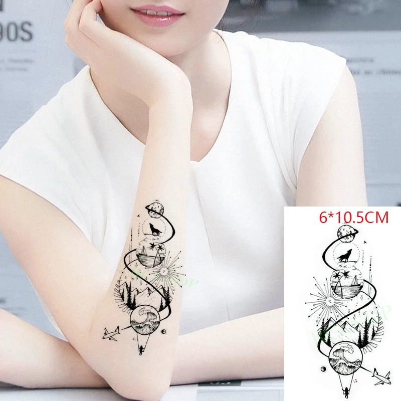Waterproof Temporary Tattoo Sticker Feather fly bird Flash Tatoo Fake Tatto arm leg Wrist Foot hand shoulder For Girl Men Women