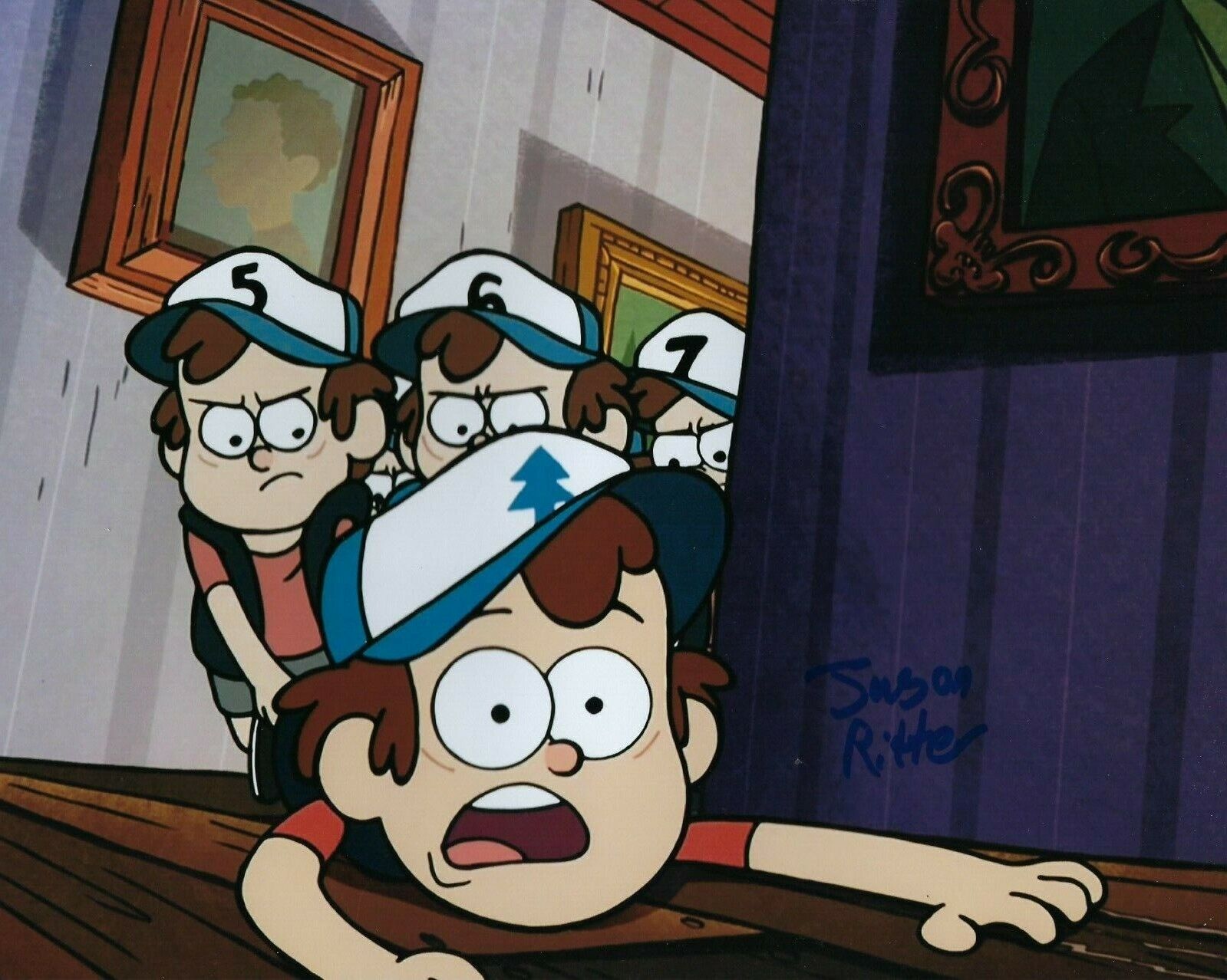 GFA Gravity Falls 'Dipper' * JASON RITTER * Signed Autograph 8x10 Photo Poster painting MH7 COA