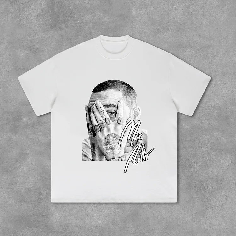 Mac Miller Graphic Print Cotton T-Shirt SOPULA