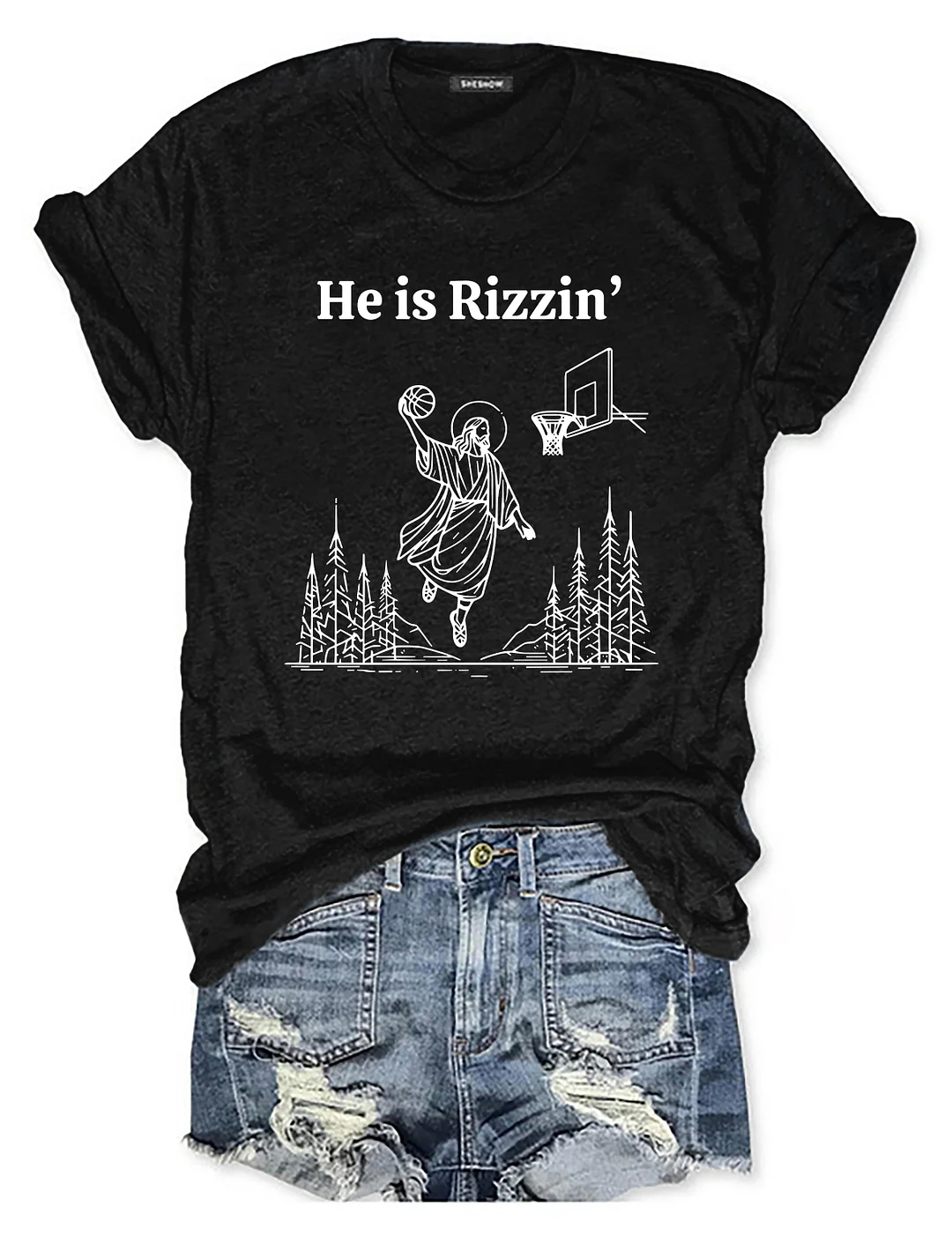 He Is Rizzin' T-shirt