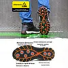 Gioiacombo Scarpe antinfortunistiche da uomo con puntale in acciaio anti-schiacciamento anti-pugnalata