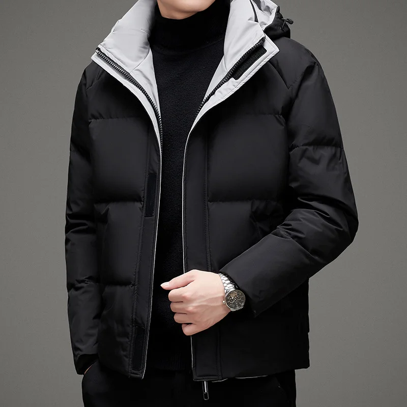 Fashion Hooded Down Jacket