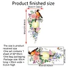 Glowing Light Floral Bird Wall Sticker Home Studio Store Decor