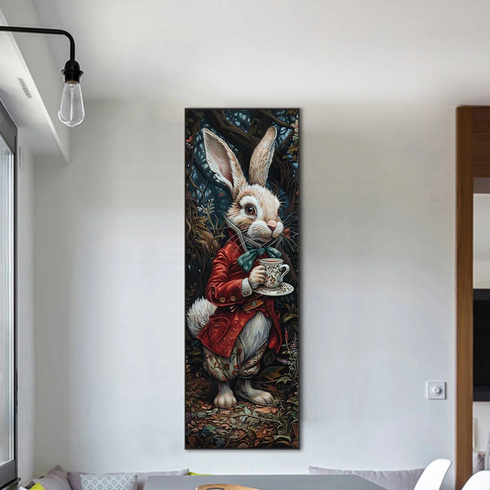 Diamond Painting - Full Round Drill - Rabbit(Canvas|30*90cm)