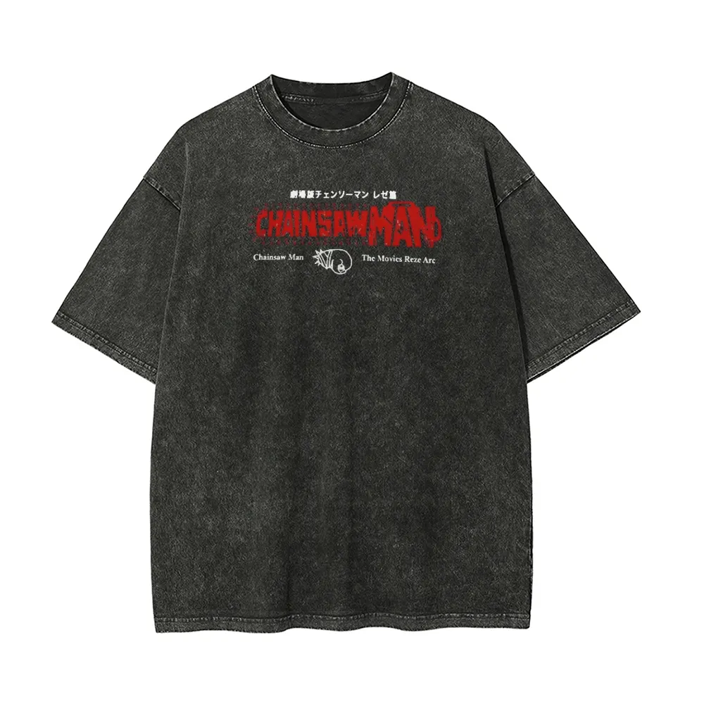 Vintage Oversized T-Shirt Chainsaw Man