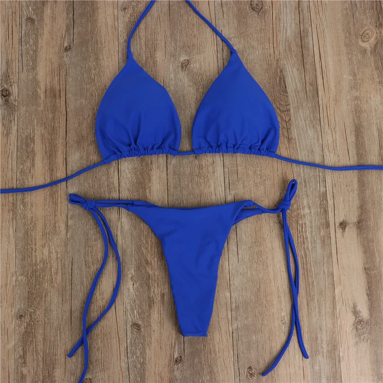 Plain Bikini Set