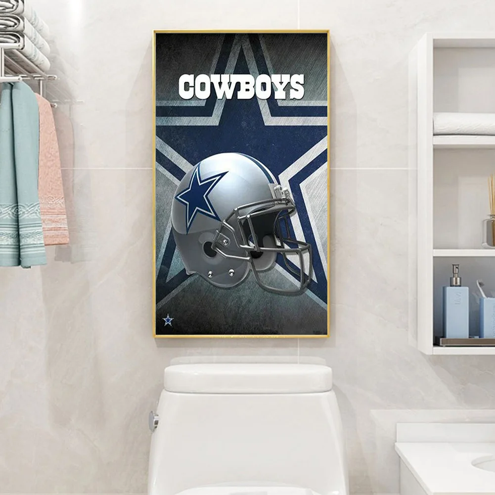 Diamond Painting - Full Round Drill - Dallas Cowboys(35*50cm)
