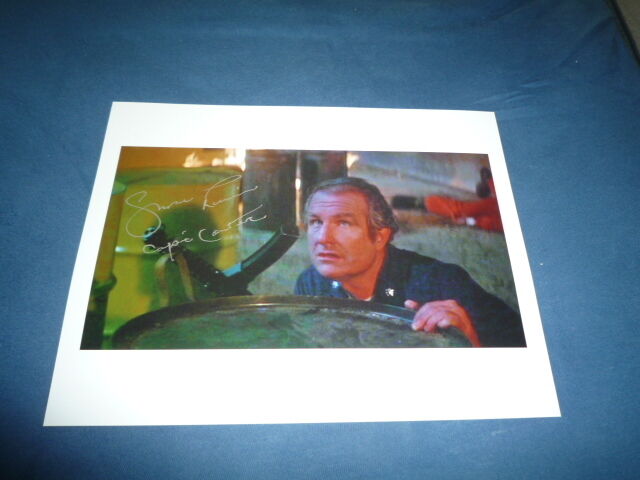 SHANE RIMMER signed autograph 8x12 20x30 cm In Person JAMES BOND 007 Cpt. Carter