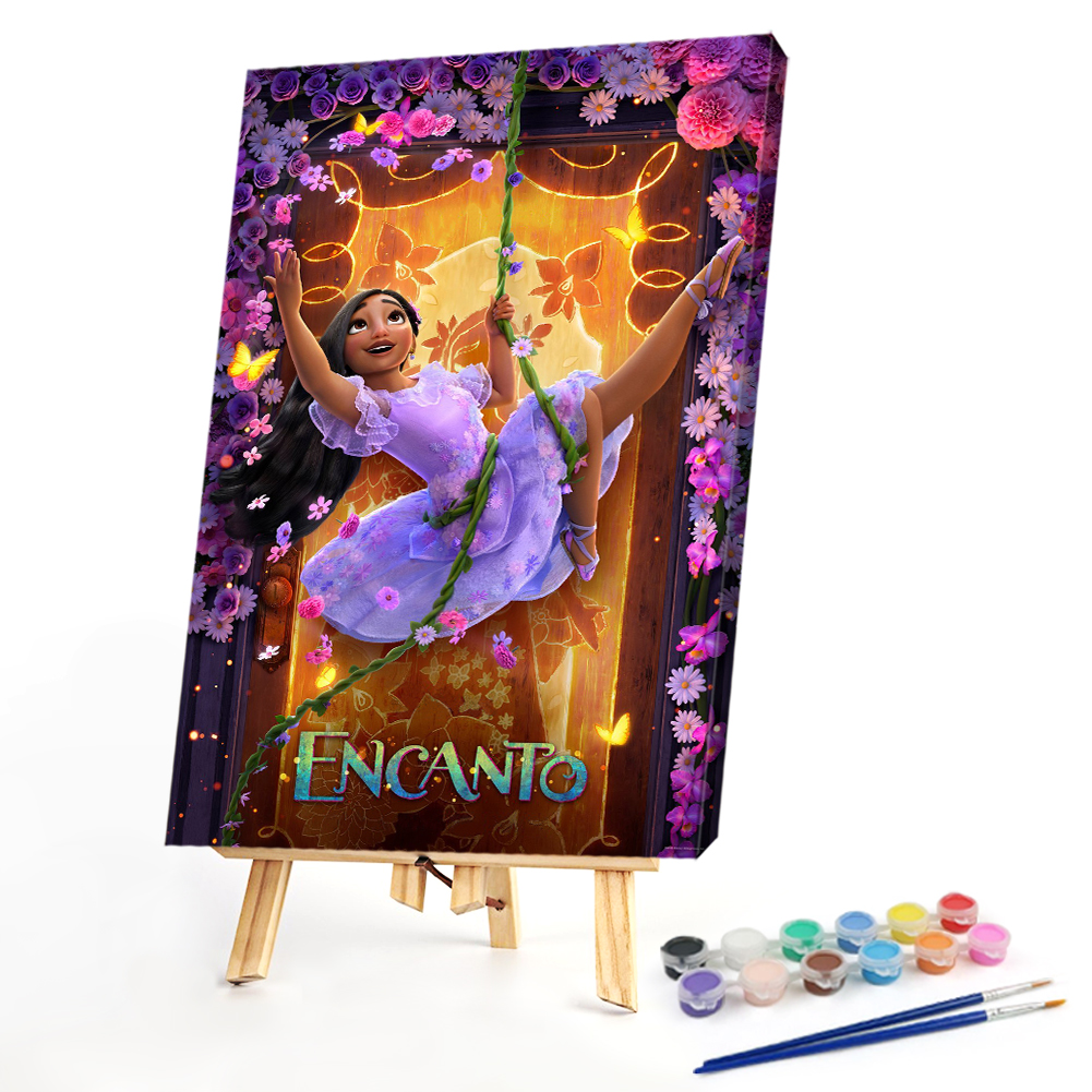

40*60CM - Paint By Numbers - Wizardry House (Big Size), 501 Original