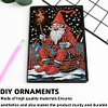 DIY Santa Claus Special Shaped Diamond Painting Notebook