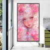 (40*70cm)DIY Full Round Drill Diamond Painting-Girl