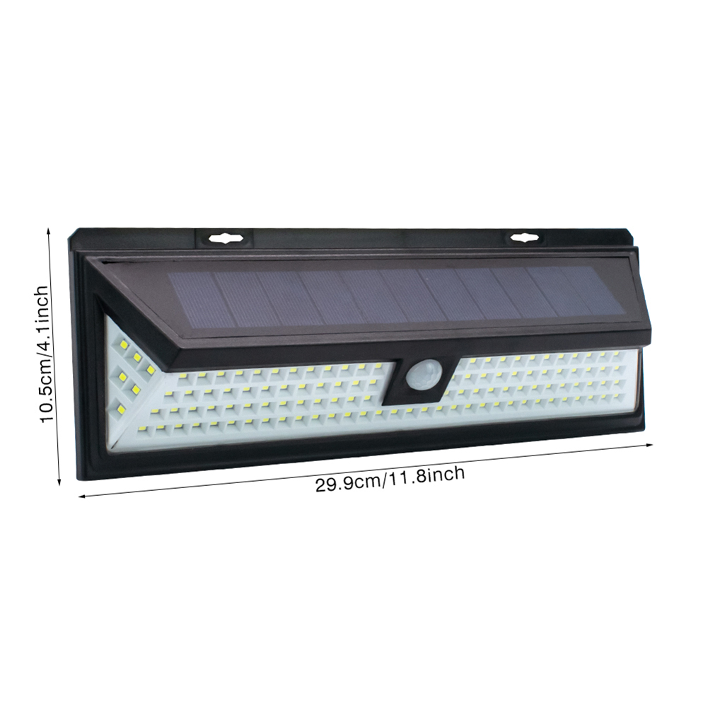 

118LED Solar Lights Outdoor Wireless Motion Sensor Wall Yard Garden, 501 Original