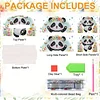 Panda DIY Diamant Kunst Papierhandtuchhalter für die Dekoration von Zuhause und Büro