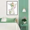 5D DIY Partial Special Shaped Drill Diamond Painting Lady Kit Home Decor(GSYX57)