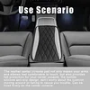 Car Center Console Cover, Universal Leather Waterproof Armrest Seat Box Cover Protector, Comfortable Car Decor Accessories Fit for Most Cars, Vehicles, SUVs-Gray