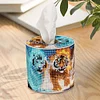 Tiger - 5d DIY Basteln Taschentuch Box