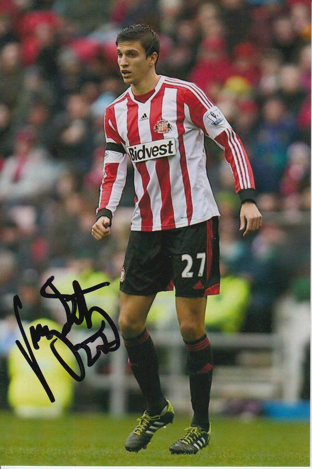 SUNDERLAND HAND SIGNED SANTIAGO VERGINI 6X4 Photo Poster painting 3.