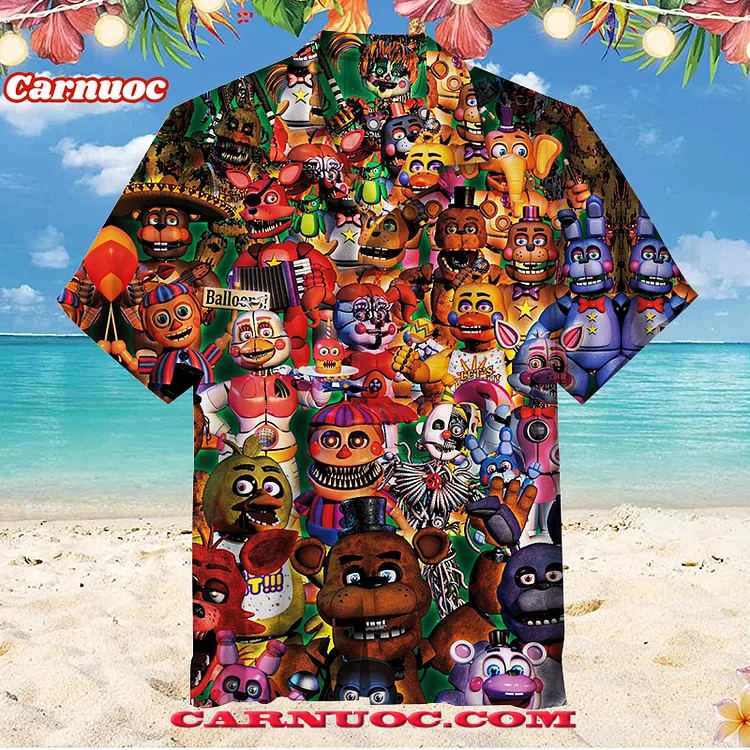 Five Night's at Freddy's | Unisex Hawaiian Shirt