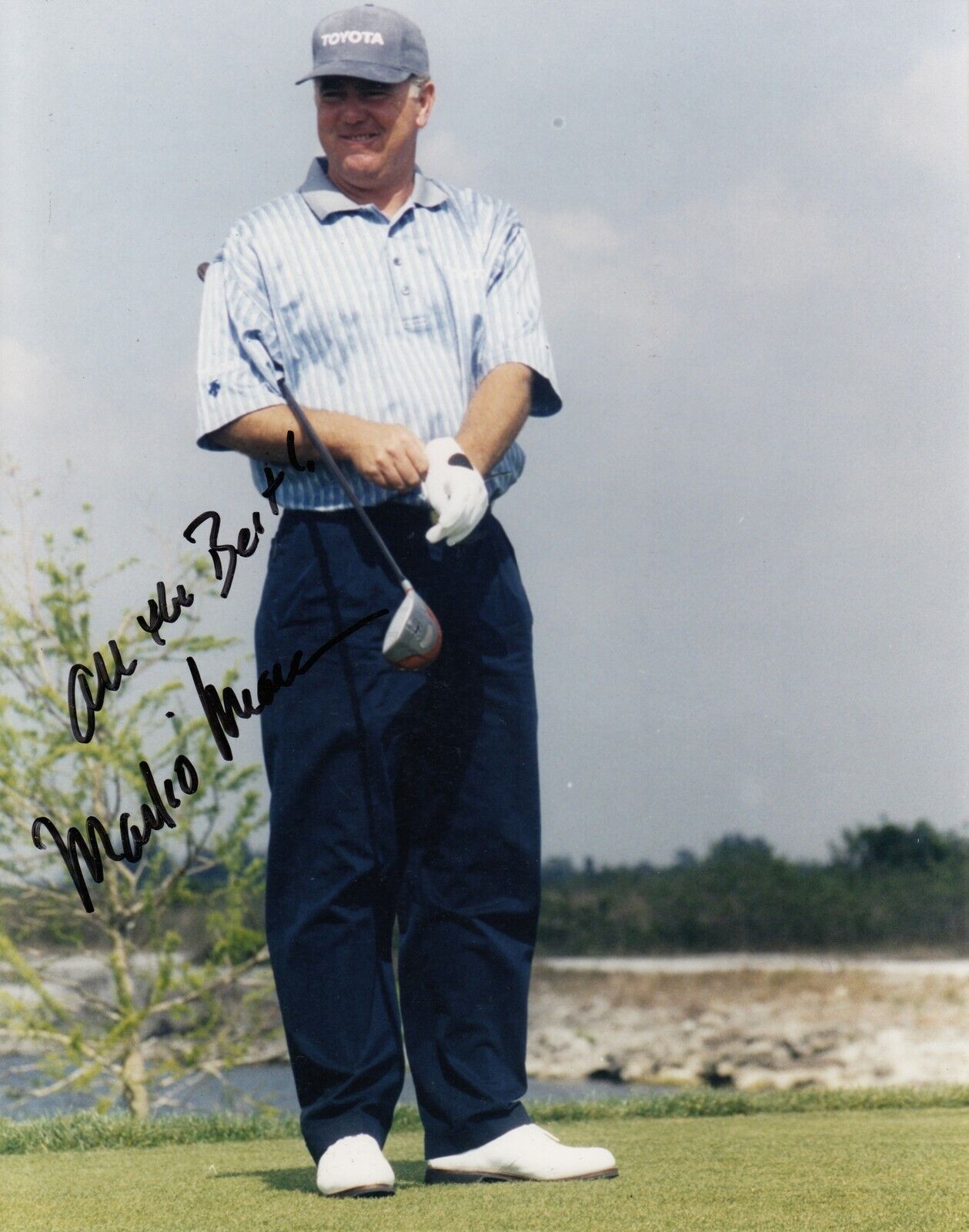 Mark O'Meara #0 8x10 Signed Photo Poster painting w/ COA Golf