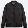 Men's Rhombus Stand Collar Cotton Jacket