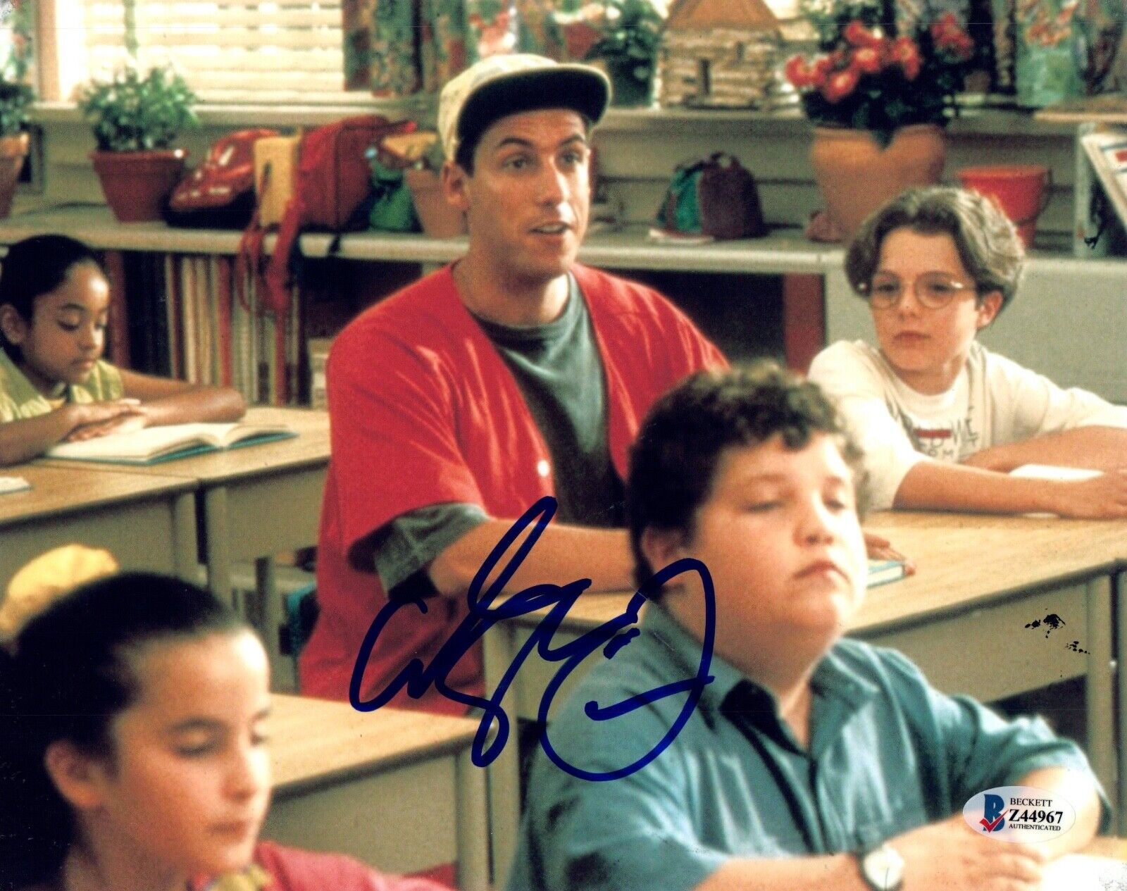 Adam Sandler Signed Autographed 8x10 Photo Poster painting Billy Madison BAS Beckett COA