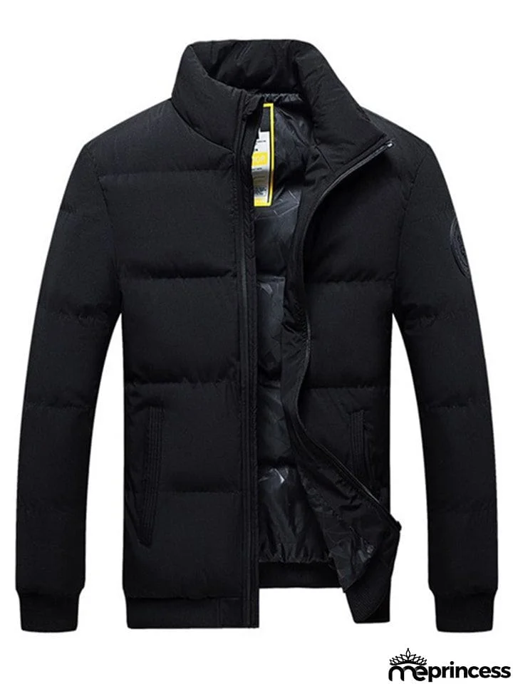 Winter Thickening Down Cotton Coats for Men