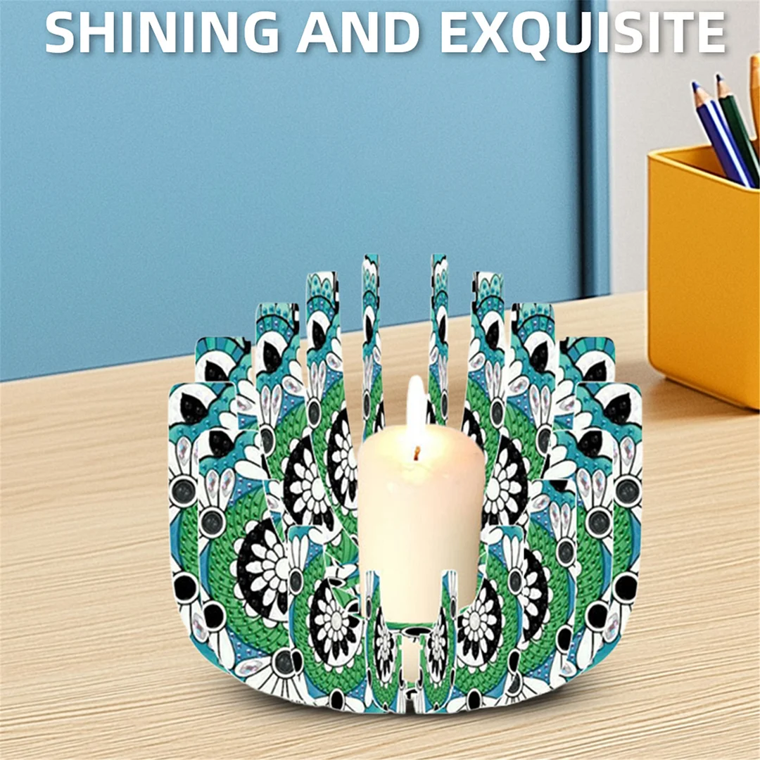DIY Diamond Art Painting Kits of Candle Holder for Aromatherapy & Home Decor