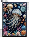 Diamond Painting-DIY Crystal Rhinestone Jellyfish