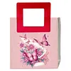 DIY 5D Diamond Art Painting Handbag with Round Handle Diamond Painting Kit Handbag Diamond Painting Bag for Women Casual Shopping Travel Daily Use