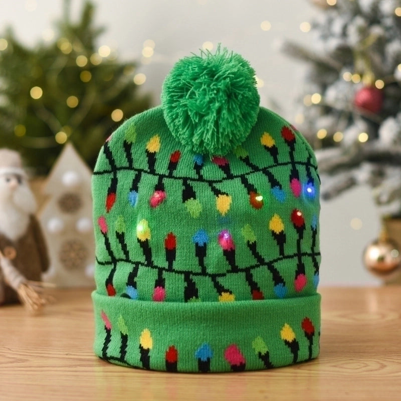 Christmas Fashion Christmas Tree Snowman Polyester Outdoor Christmas Hat