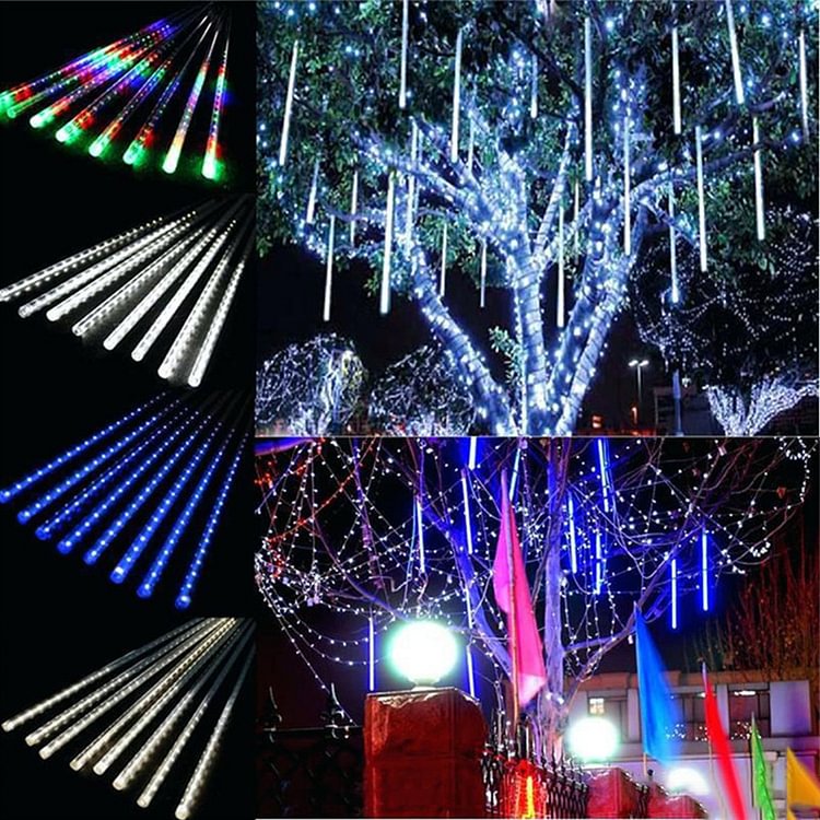 Christmas Decoration LED Meteor Shower String Lights