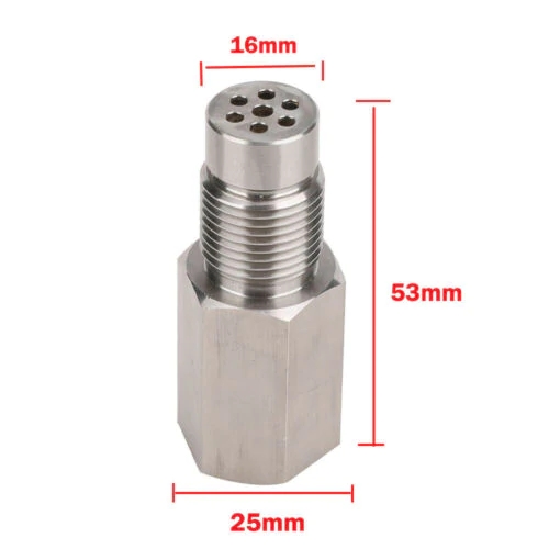 Garlaven CEL Check Engine Light Adapter CEL Eliminator Mini Catalytic Converter O2 Sensor Generic