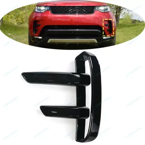 Dronehint Front Bumper Side Bezel Grille Cover c For Land Rover Discovery 2017-2022 ,Left (For: Land Rover) Parts