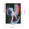 (40*50cm)DIY Round Partial AB Drill Diamond Painting - Tiger