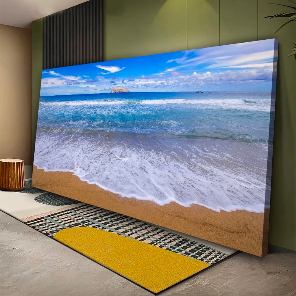 Beautiful Beach Landscape Canvas Wall Art