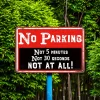 "Not At All" - Vintage Metal Signs(12*16Inch) - Warning