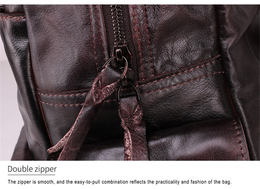 Double Zipper of Backpack