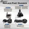 Engine Motor and Trans Mount Set of 4 Compatible with 2006/ 2007/ 2008/ 2009/ 2010 Ho~N~Da Civic 1.8l Automatic Transmission, Replaces # A4530,A4534,A4546,A4543