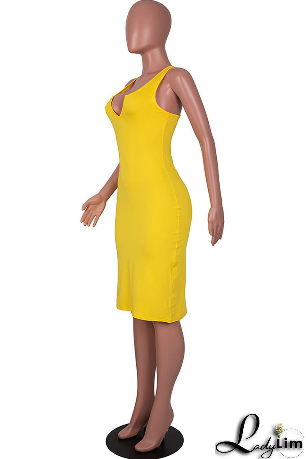 Blue Sexy Solid Patchwork Spaghetti Strap One Step Skirt Dresses