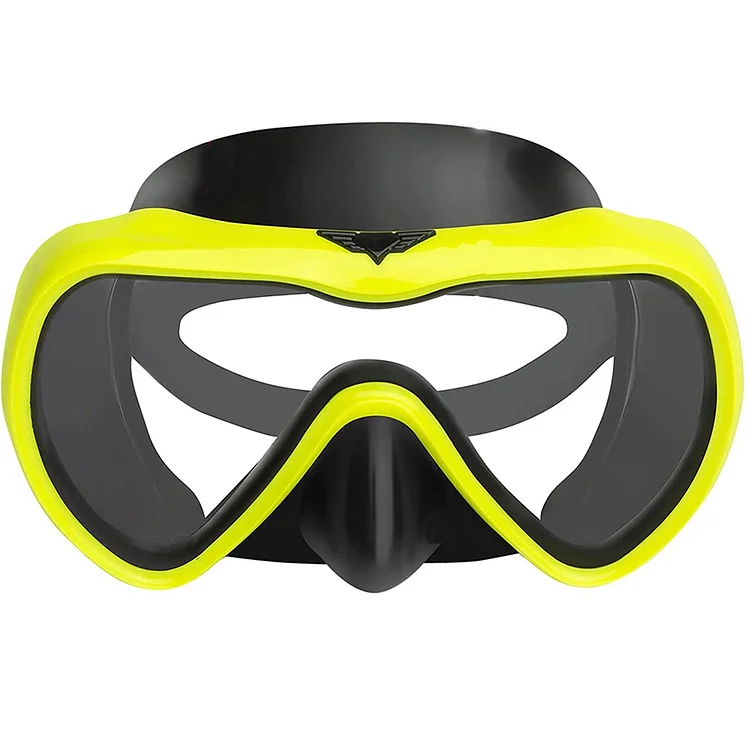 Anti fog tempered glass snorkeling mask for swimming, snorkeling and Scuba diving, professional adult snorkeling equipment