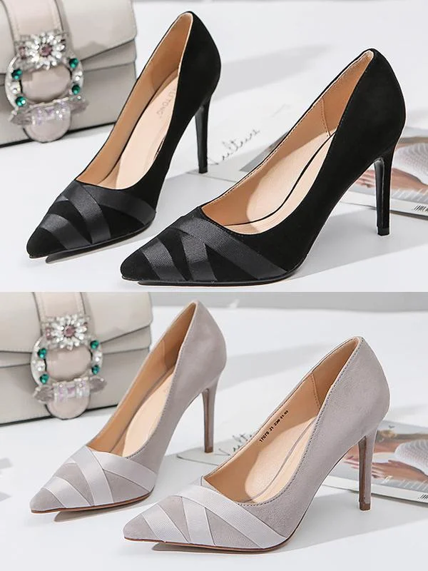 Lace-up high heels shallow mouth pointed toe fashion single shoes