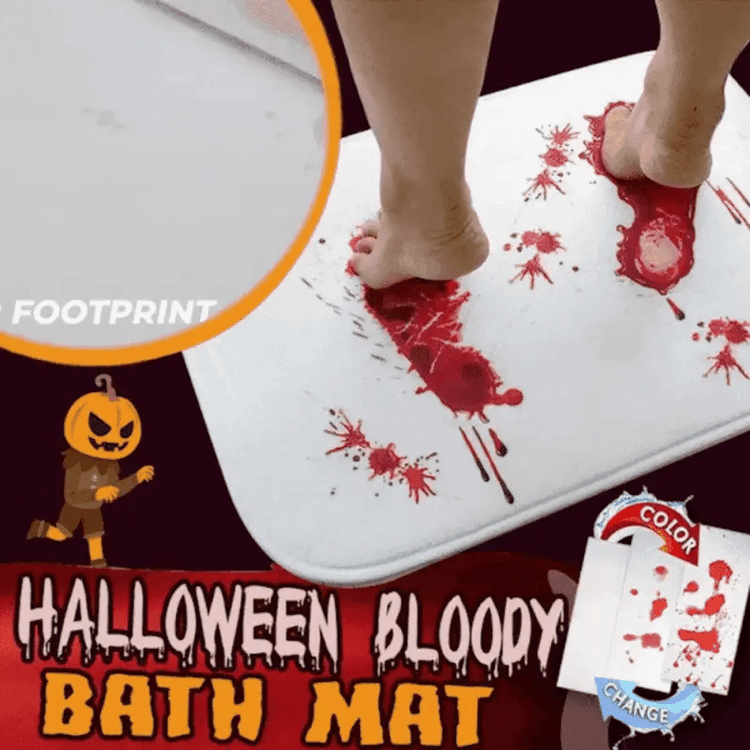 Bloody Footprint Mat slivor